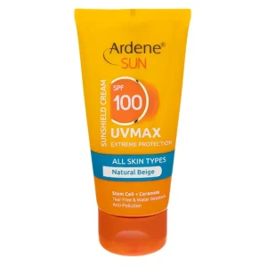 کرم ضد آفتاب SPF 100 آردن UVMAX حجم 50 میلی لیتر